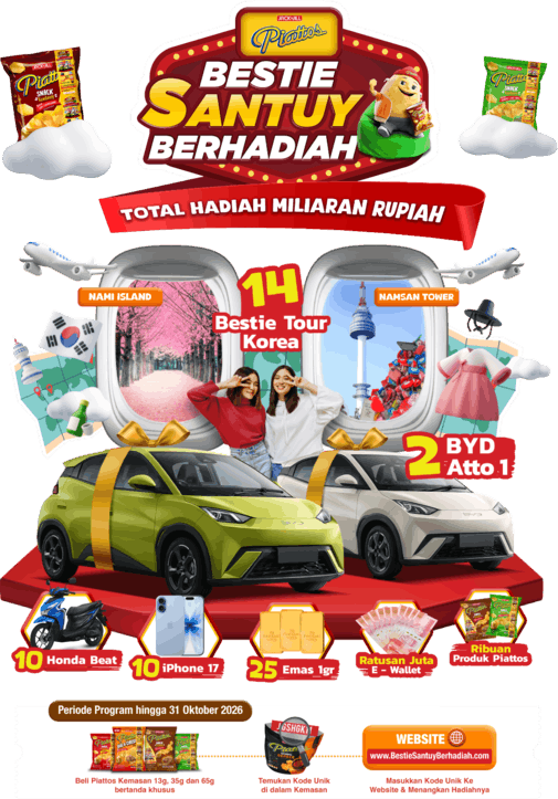 Hadiah Program Bestie Santuy Berhadiah